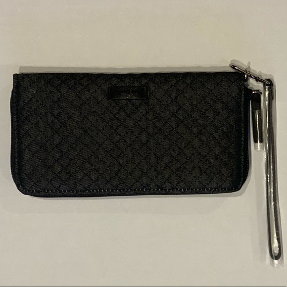 Vera Bradley RFID Accordion Wristlet, Denim Navy - Picture 11 of 12